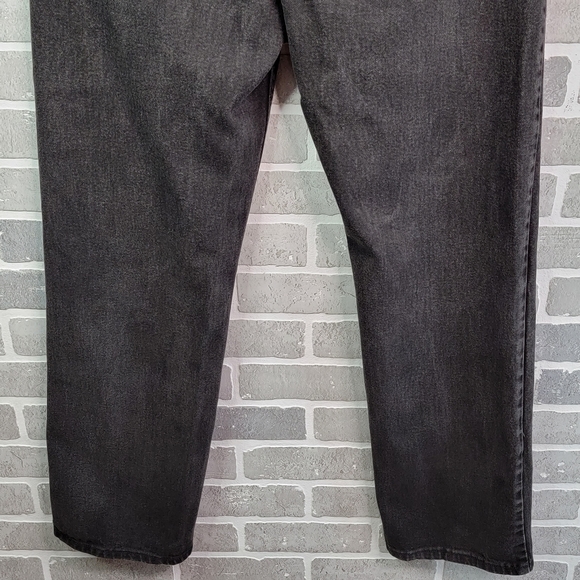 LEE M.R. Vintage Y2K Black Relaxed Fit Denim Jeans Men's Size 42 x 34 - Picture 13 of 16